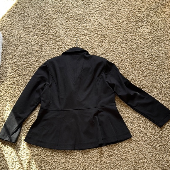 Lane Bryant Black Ponte Moto jacket - Picture 13 of 13